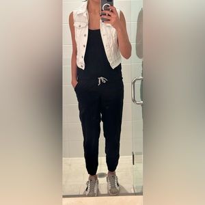 TNA size XS black jumpsuit